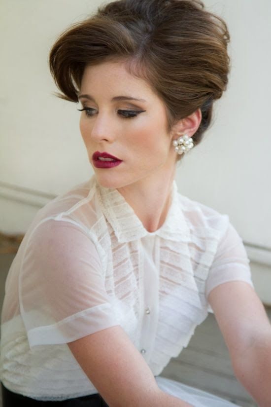 Coiffure coquillage sur cheveux longs