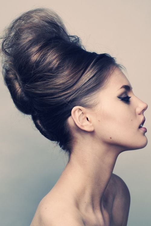 Coiffure coquillage sur cheveux longs