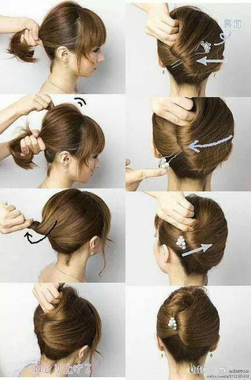 Master class de coiffure coquillage