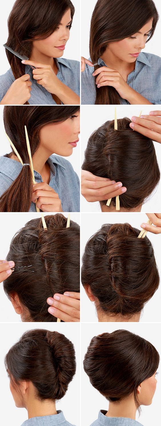 Master class de coiffure coquillage