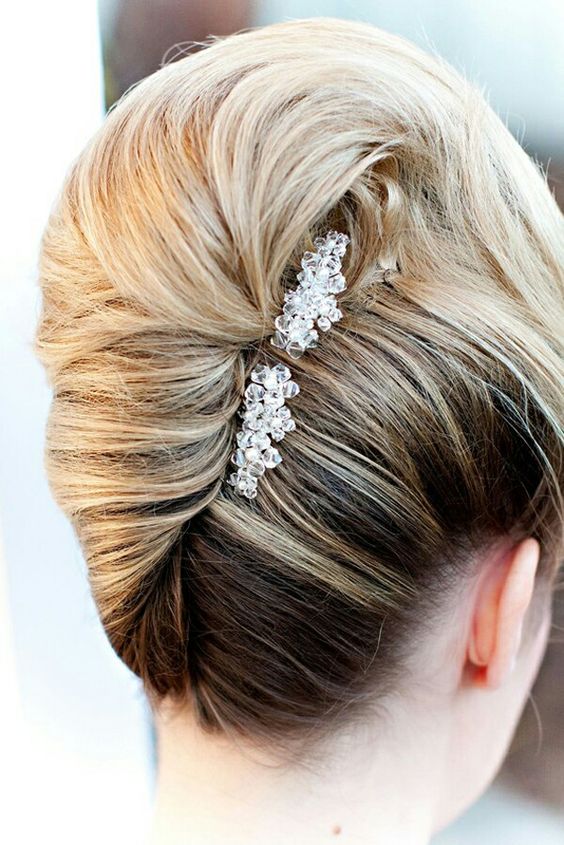 Coiffure coquillage