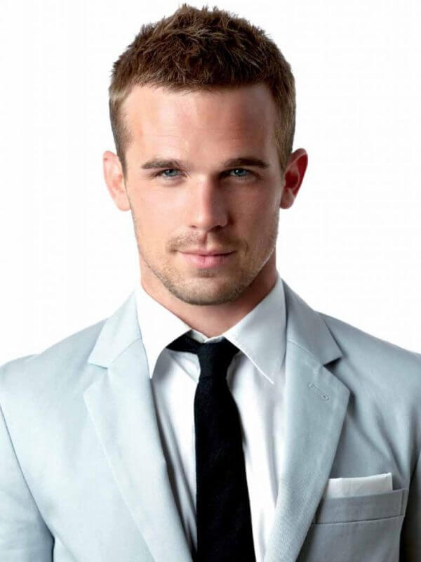 Coiffures de visage de coeur pour les hommes