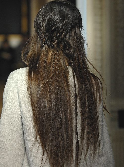 Coiffures pour cheveux longs