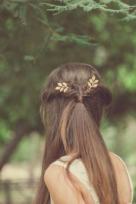 Coiffure grecque simple # 1