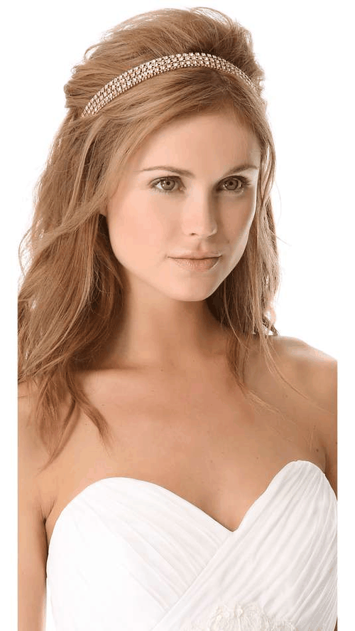 Coiffures formelles avec bandeau