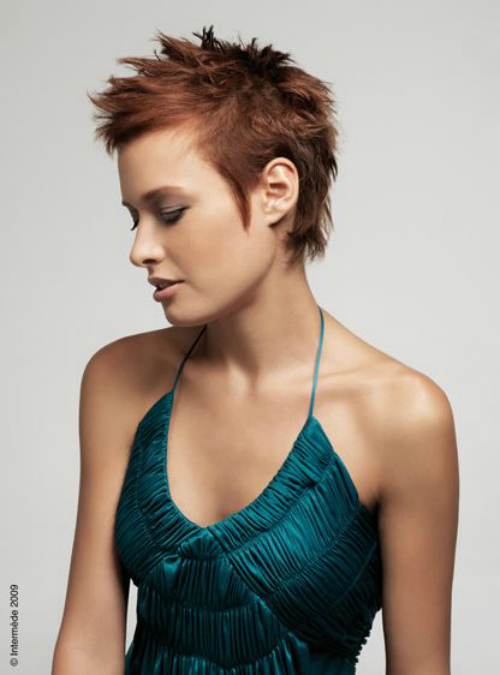 Coupe de cheveux femme hérisson pour affronter les filles élancées