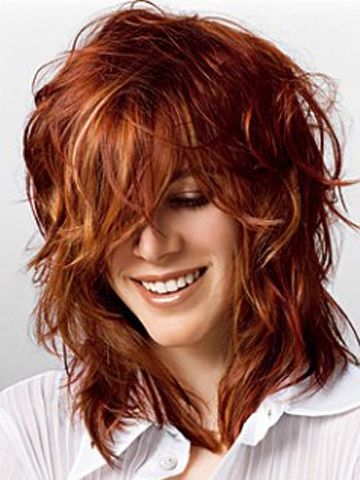Coupe de cheveux et frange Rhapsody