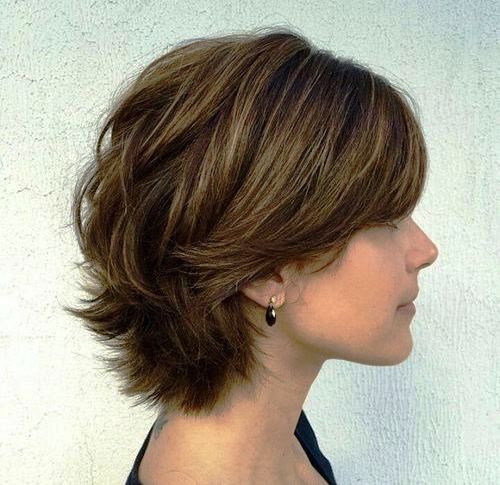 Coupe de cheveux Rhapsody pour cheveux courts