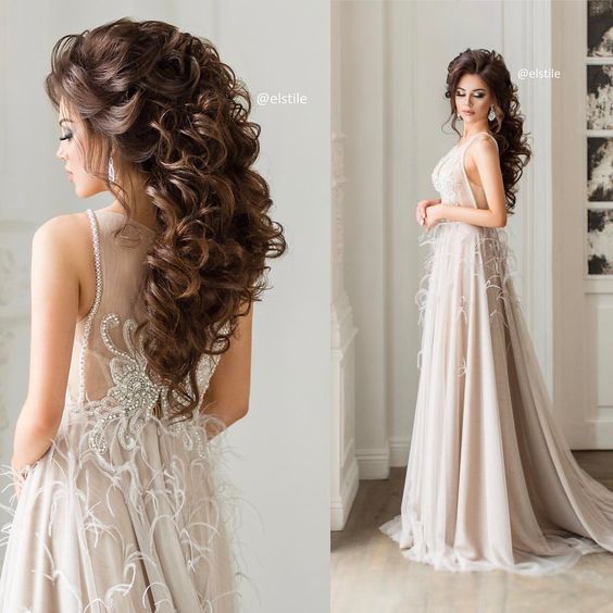 Coiffures de mariage avec un chignon