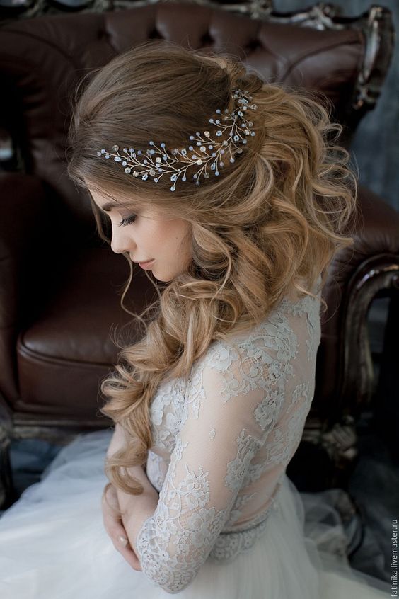 Coiffures de mariage avec des tresses