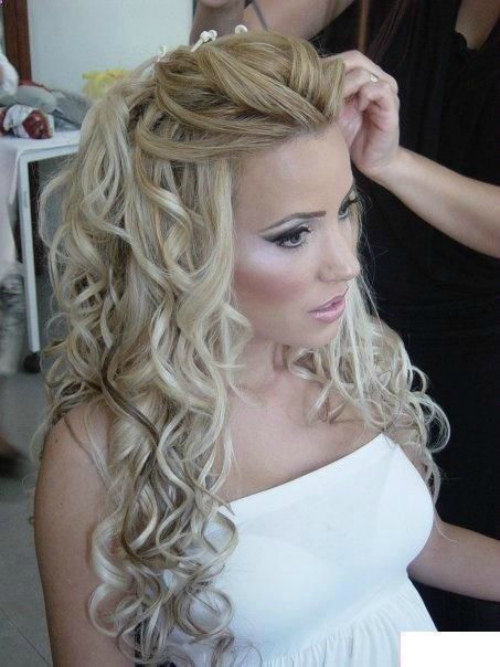 Coiffures de mariage avec un chignon