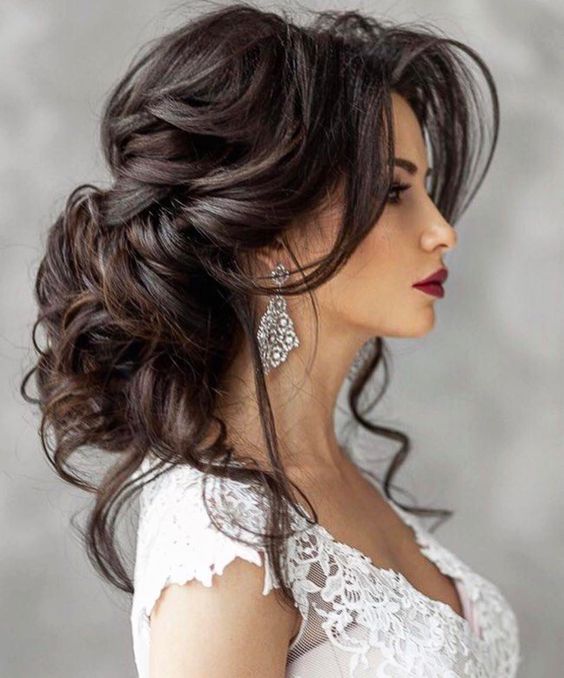 Coiffures de mariage avec un chignon