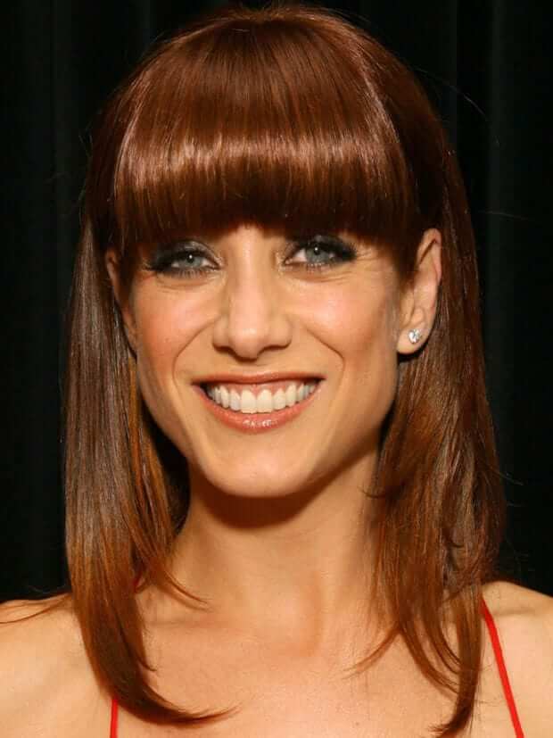 Coupes de cheveux en forme de poire pour les femmes