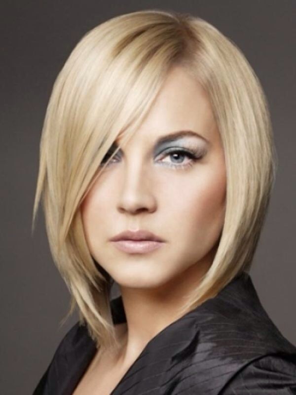 Coupes de cheveux pour femmes pour un visage en forme de losange