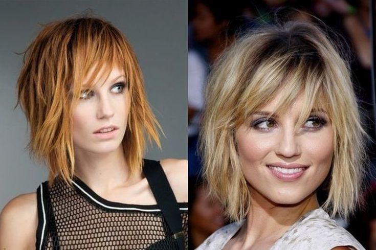 (+135 photos) Cascade graduée pour cheveux mi-longs