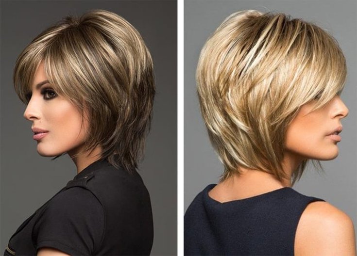 (+192 photos) Coupe de cheveux rétro Aurora années 80