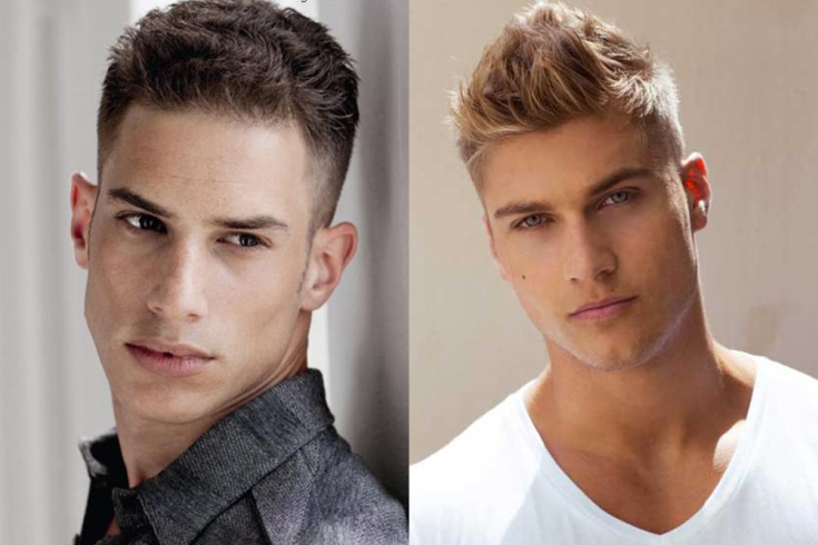 (+183 photos) Hérisson de coupe de cheveux pour hommes