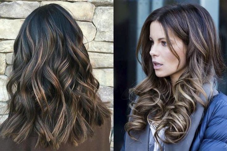 (+135 photos) Cascade graduée pour cheveux mi-longs