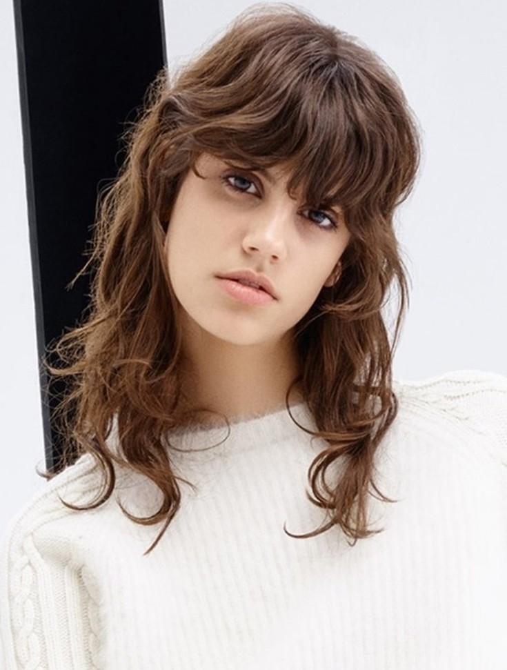 (+192 photos) Coupe de cheveux rétro Aurora années 80