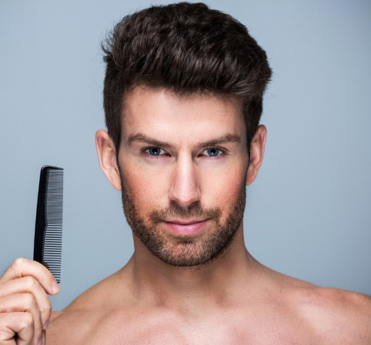 (+183 photos) Hérisson de coupe de cheveux pour hommes