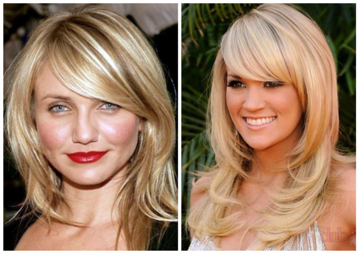 (+180 photo) Coupe de cheveux en cascade pour un visage rond