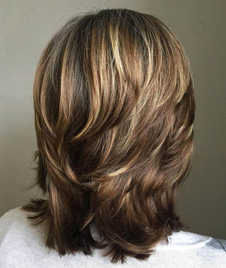 (+192 photos) Coupe de cheveux rétro Aurora années 80