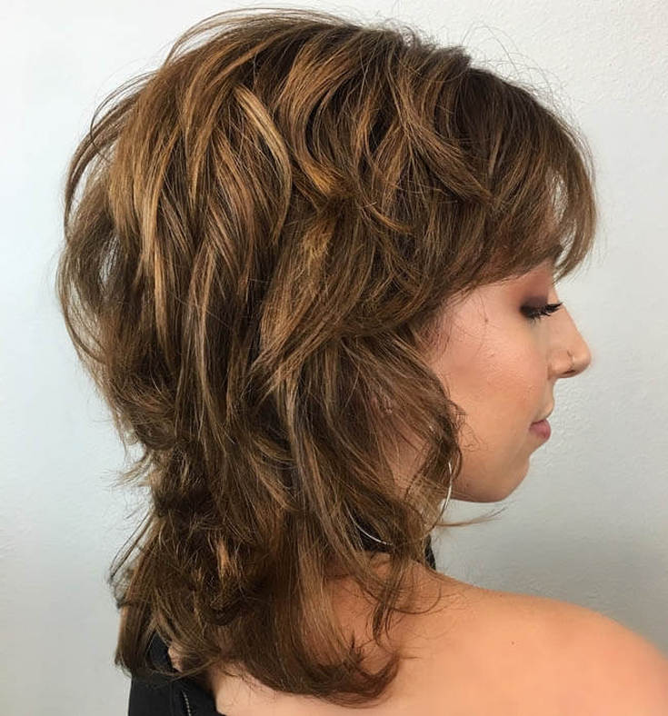 (+192 photos) Coupe de cheveux rétro Aurora années 80