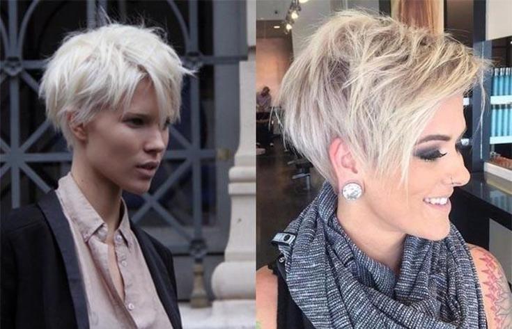 (+180 photo) Coupe de cheveux en cascade pour un visage rond