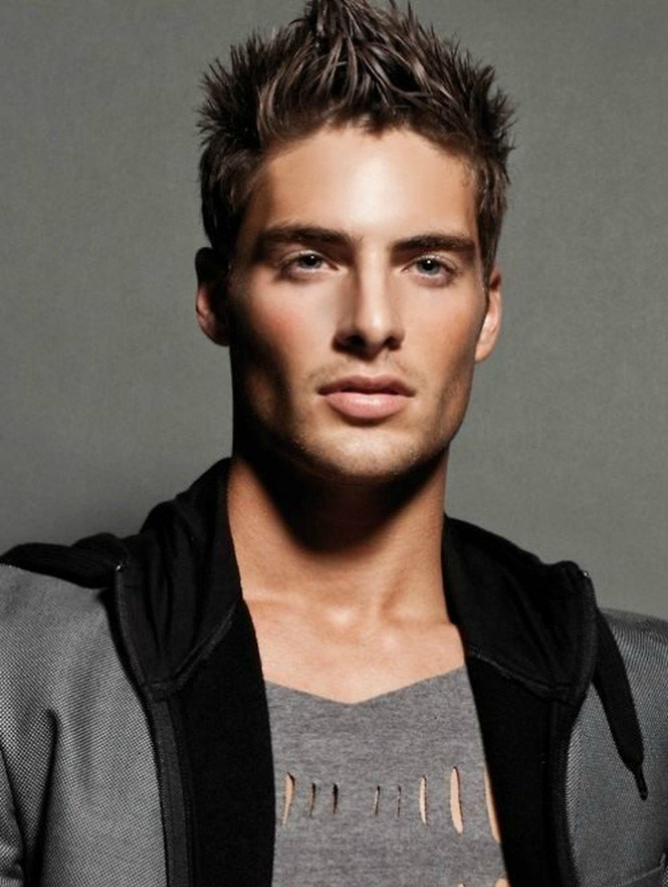 (+183 photos) Hérisson de coupe de cheveux pour hommes
