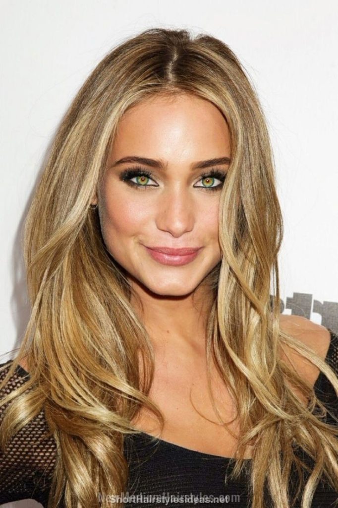 Mèches californiennes sur cheveux blonds