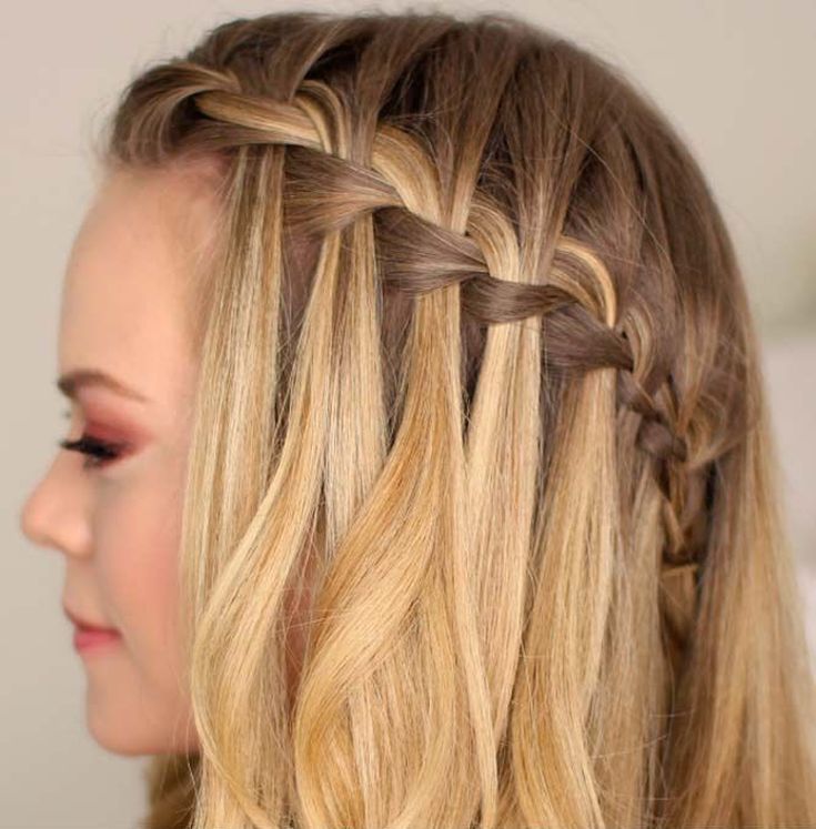 (+230 photos) Cascade de tissage de tresses