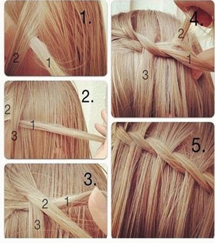 (+230 photos) Cascade de tissage de tresses