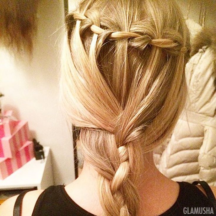 (+230 photos) Cascade de tissage de tresses