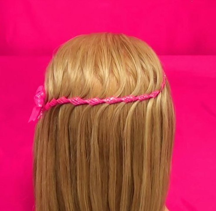 (+230 photos) Cascade de tissage de tresses