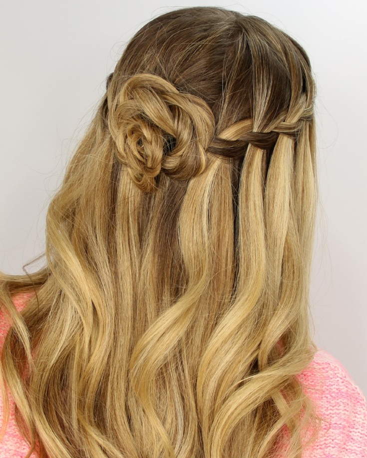 (+230 photos) Cascade de tissage de tresses