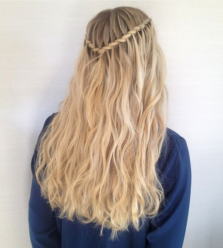 (+230 photos) Cascade de tissage de tresses
