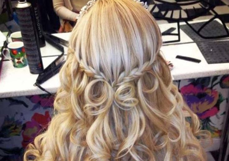 (+230 photos) Cascade de tissage de tresses