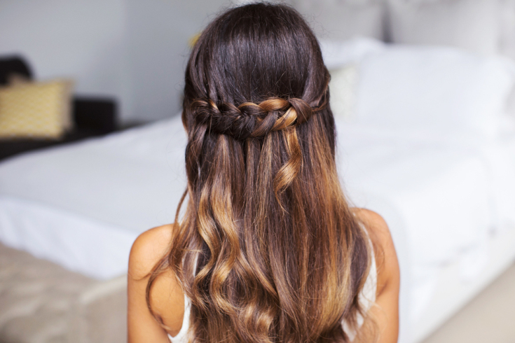 (+230 photos) Cascade de tissage de tresses