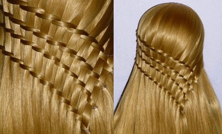 (+230 photos) Cascade de tissage de tresses
