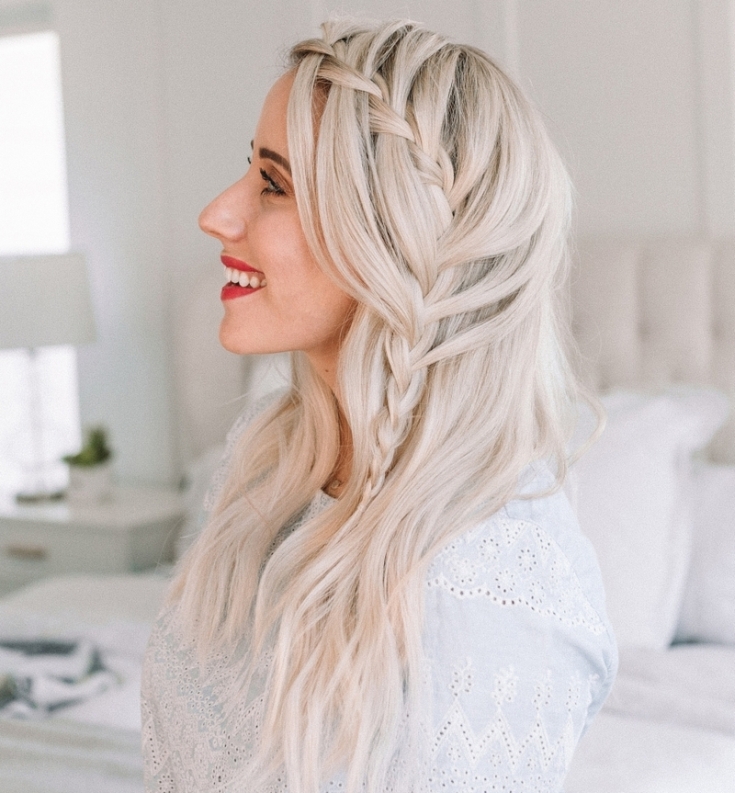 (+230 photos) Cascade de tissage de tresses