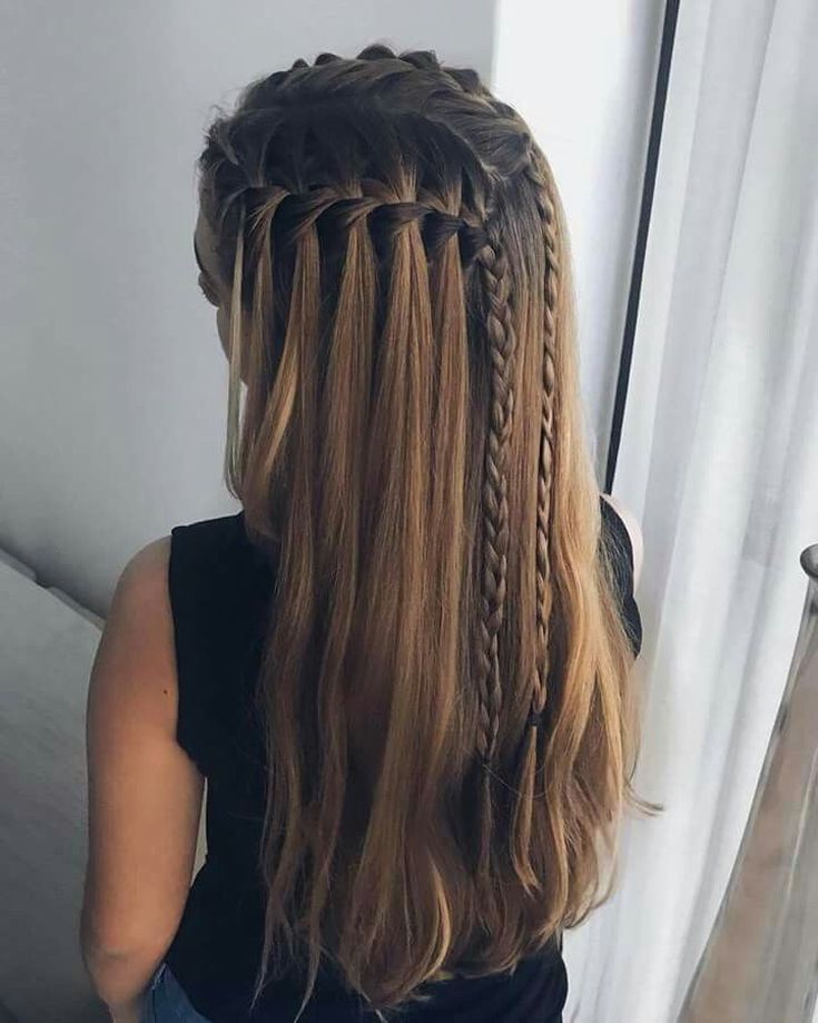 (+230 photos) Cascade de tissage de tresses