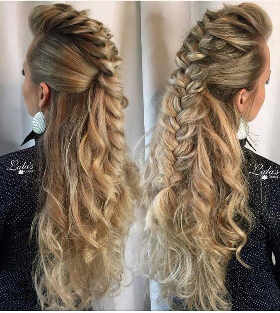 tisser des tresses volumineuses