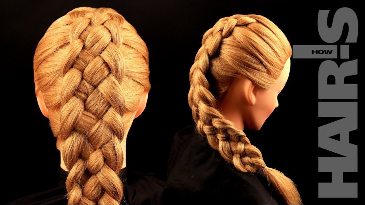 Tissage de tresses à partir de 5 brins (motifs de tissage pas à pas)