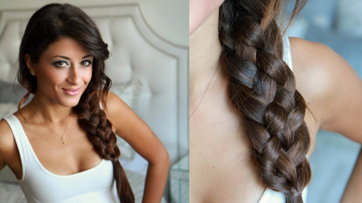 Tissage de tresses à partir de 5 brins (motifs de tissage pas à pas)