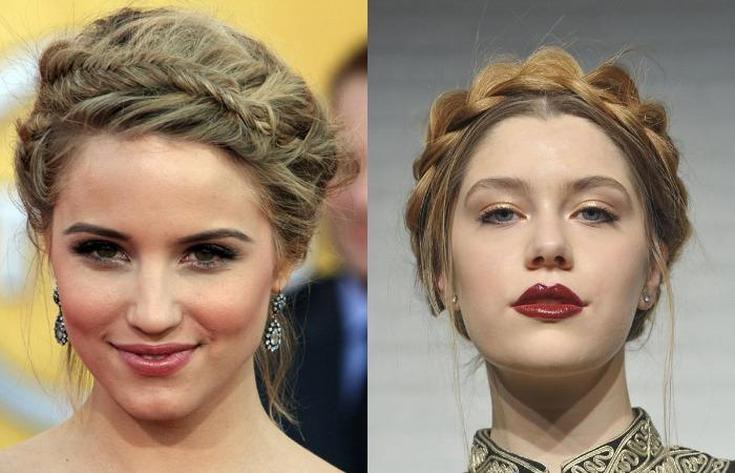 (+165 photos) Bandeau en queue de cochon avec cheveux dénoués (instructions photo étape par étape)