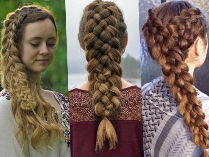 Tissage de tresses à partir de 5 brins (motifs de tissage pas à pas)