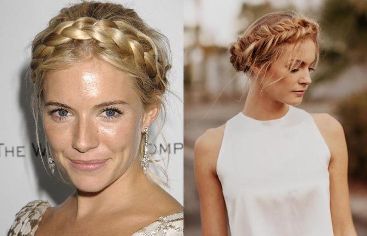 (+165 photos) Bandeau en queue de cochon avec cheveux dénoués (instructions photo étape par étape)