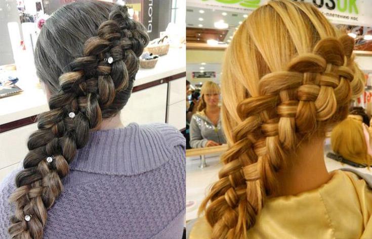 Tissage de tresses à partir de 5 brins (motifs de tissage pas à pas)