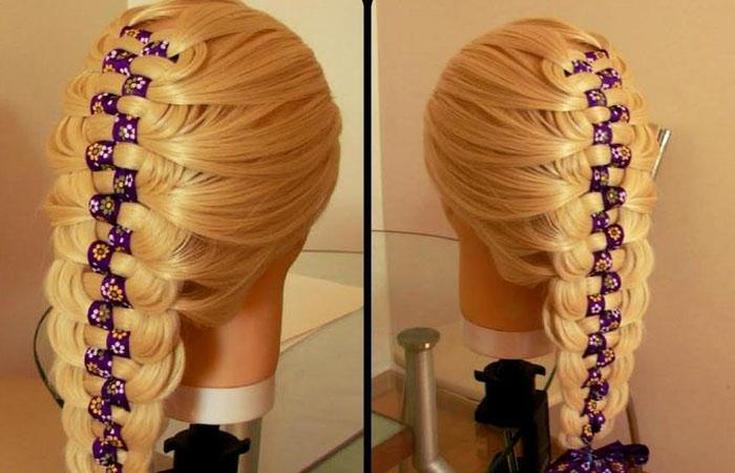 Tissage de tresses à partir de 5 brins (motifs de tissage pas à pas)