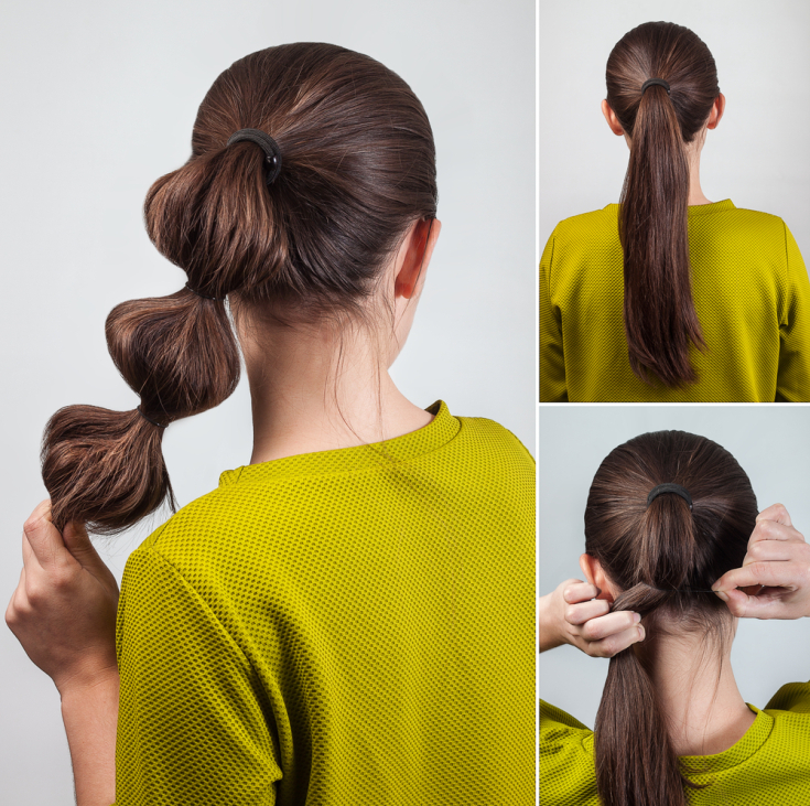 Coiffures topiques simples pour les cheveux paresseux moyens à longs